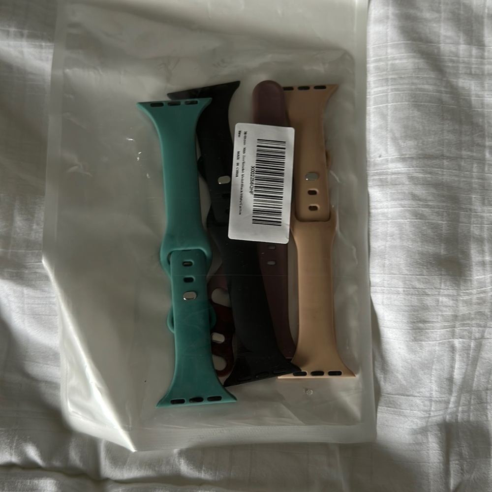 Pack of four watch bands